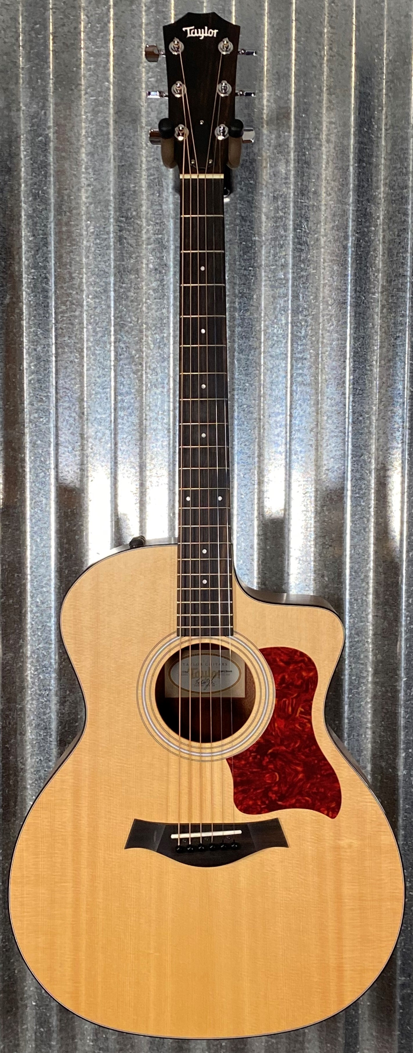 Taylor 114CE Grand Auditorium Natural Acoustic Electric Guitar & Bag #8448 Used