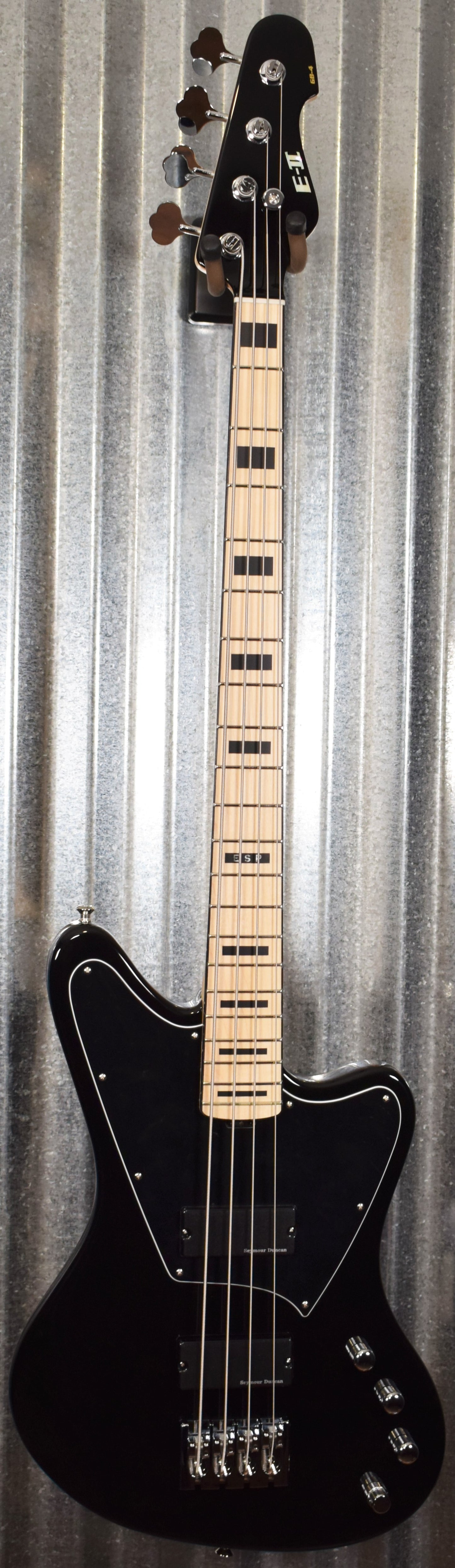ESP E-II GB-4 4 String Bass Black Seymour Duncan & Case EIIGB4BLK Japan #ES9407193