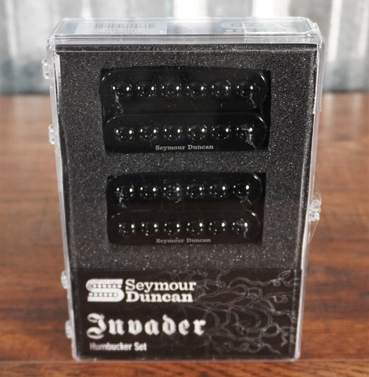 Seymour Duncan SH-8n & SH-8b Invader Neck & Bridge Humbucker Guitar Pickup Set Black