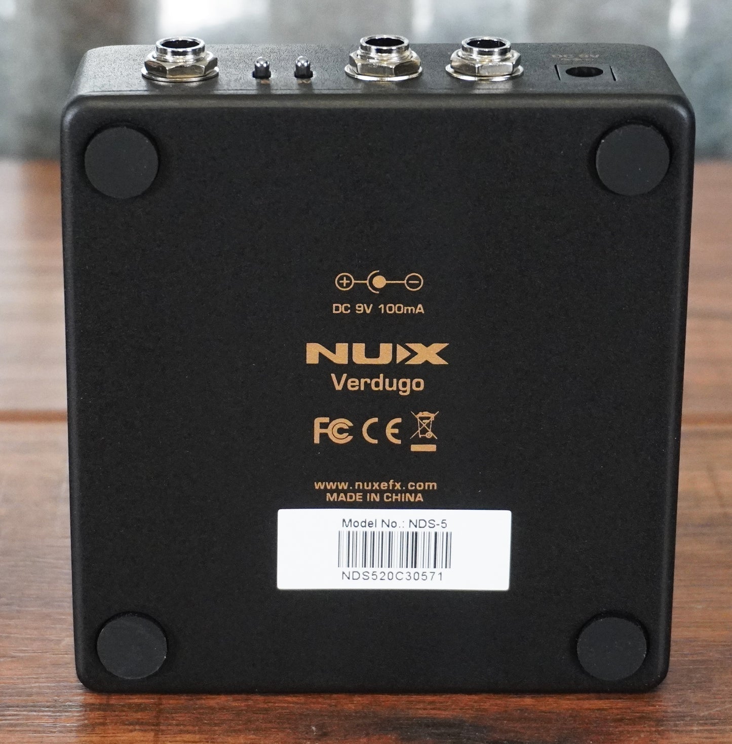 NUX NDS-5 Fireman Distortion Guitar Effect Pedal Demo