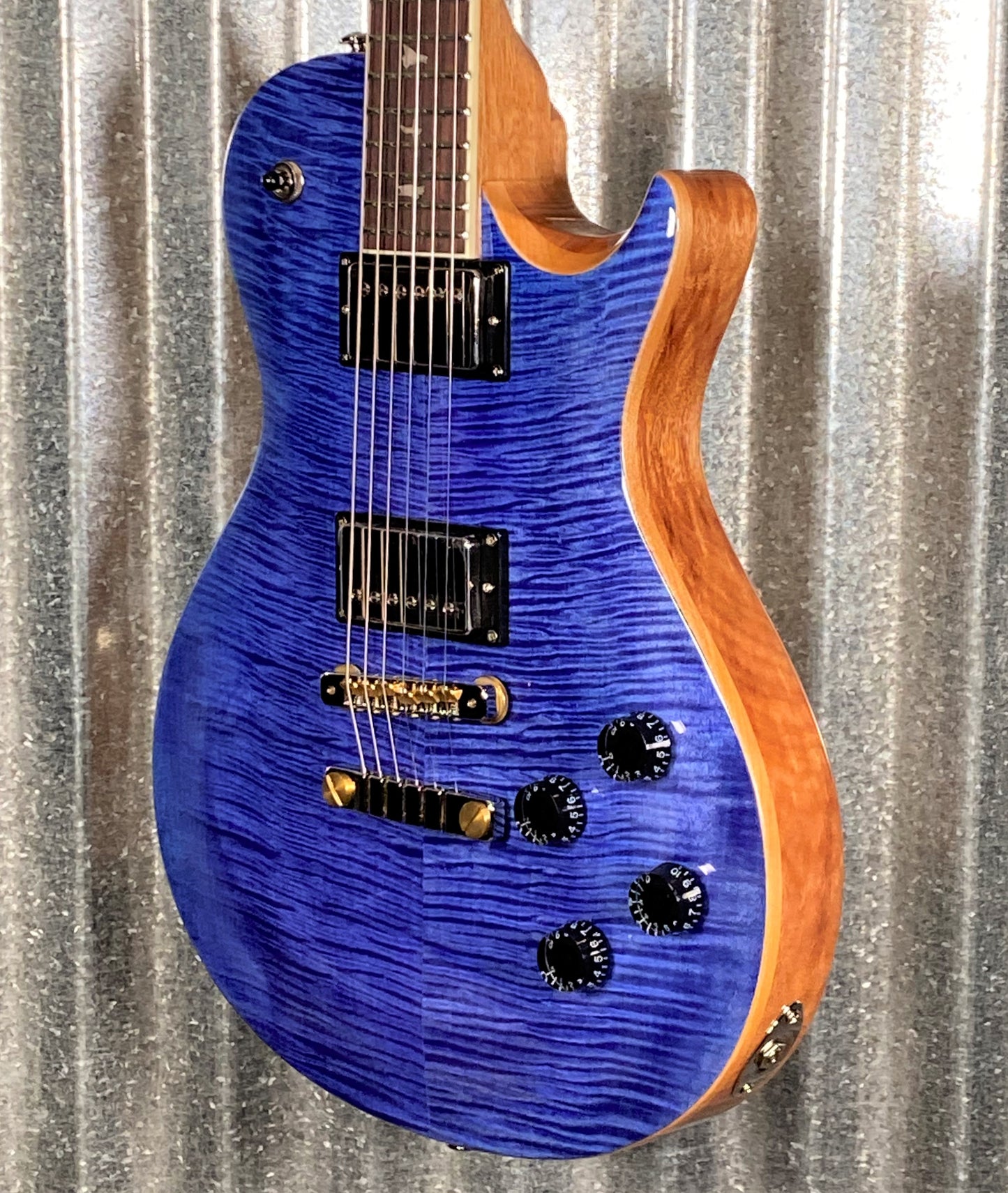 PRS Paul Reed Smith SE McCarty 594 Singlecut Faded Blue Guitar & Bag #9975