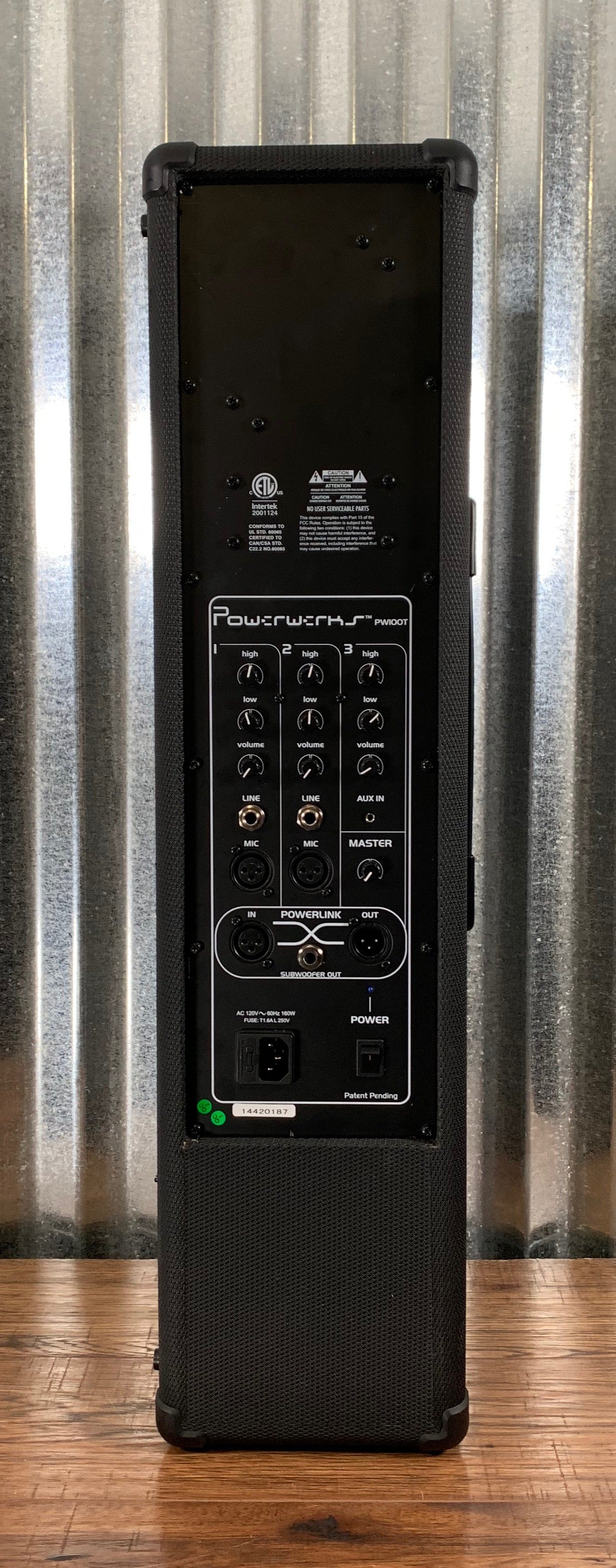Powerwerks PW100T 100 Watt Personal PA System #0187 Used