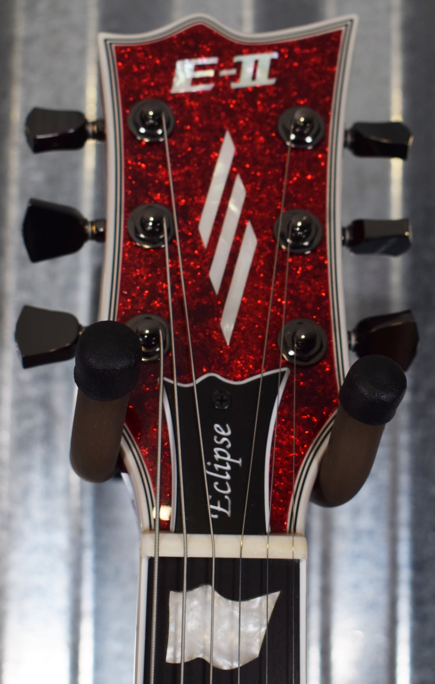 ESP E-II Eclipse DB Red Sparkle EMG Guitar & Case EIIECDBRSP Japan #ES0300203