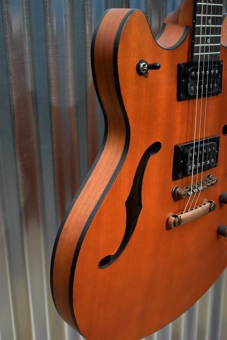 Washburn HB32DMK Distressed Matte Mahogony Semi Hollow Guitar #006
