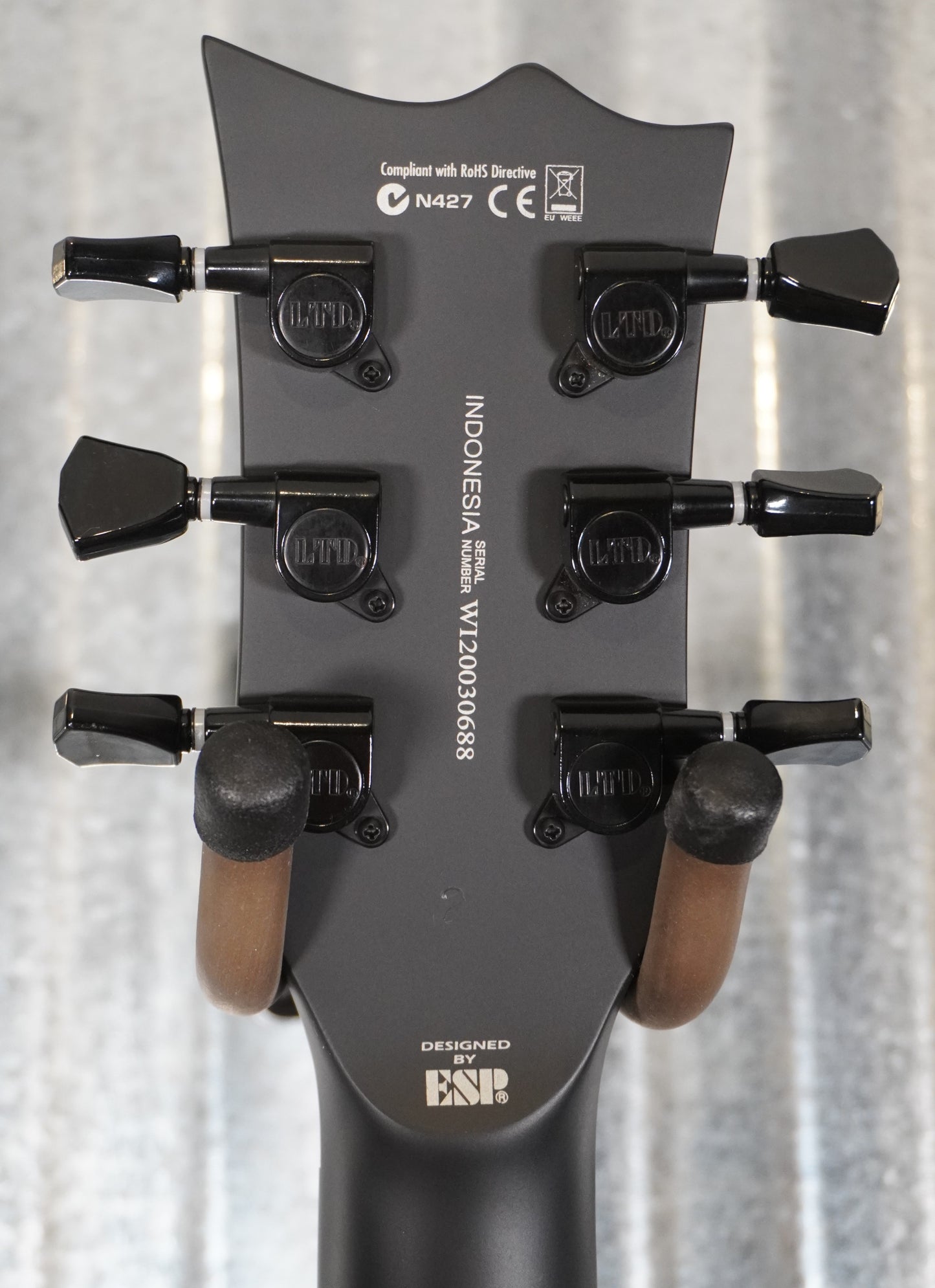 ESP LTD EC-256 EC Series Black Satin Guitar LEC256BLKS #0688