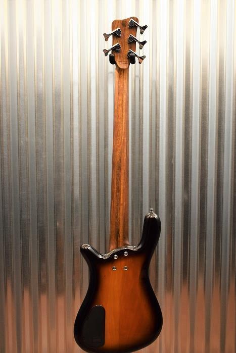 Warwick German Pro Series Streamer LX 5 String Bass Vintage Sunburst & Bag #9816