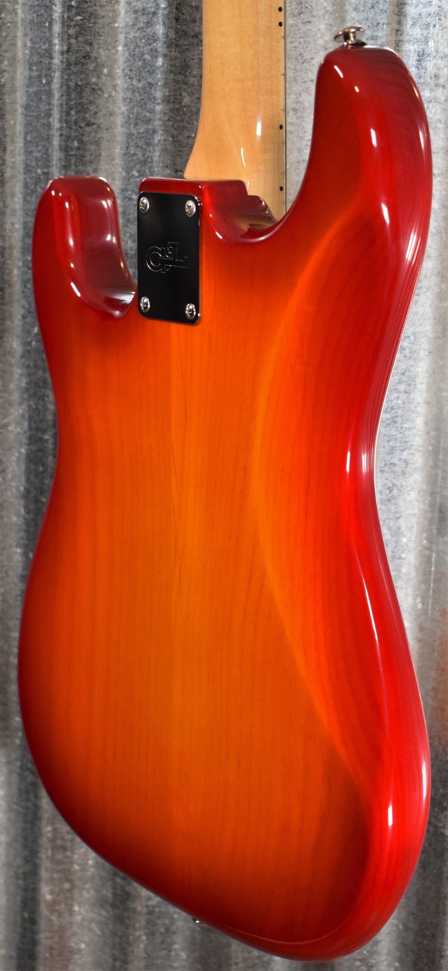G&L USA Legacy Cherryburst with DiMarzio Super Distortion Guitar & Case #6966 Used