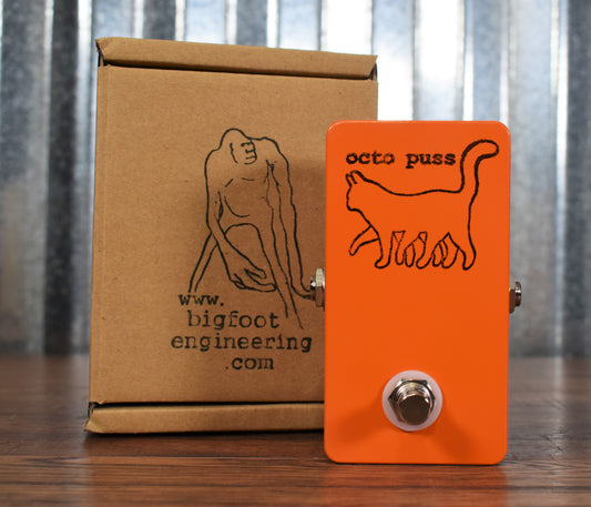 Bigfoot Engineering Octo Puss Octave Up Guitar Effect Pedal