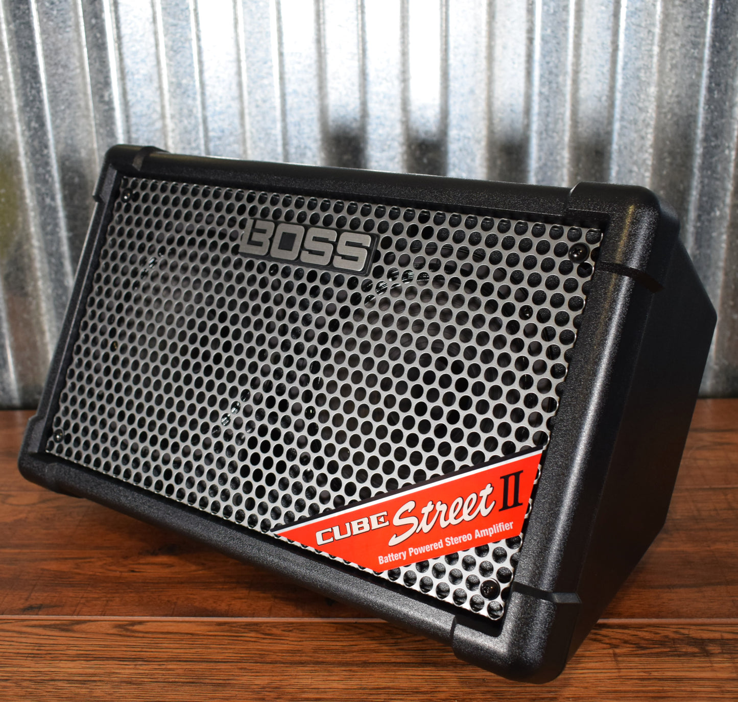 Boss CUBE Street II 10 Watt 2x6.5" Battery Powered Guitar Combo Amplifier CUBE-ST2 Black