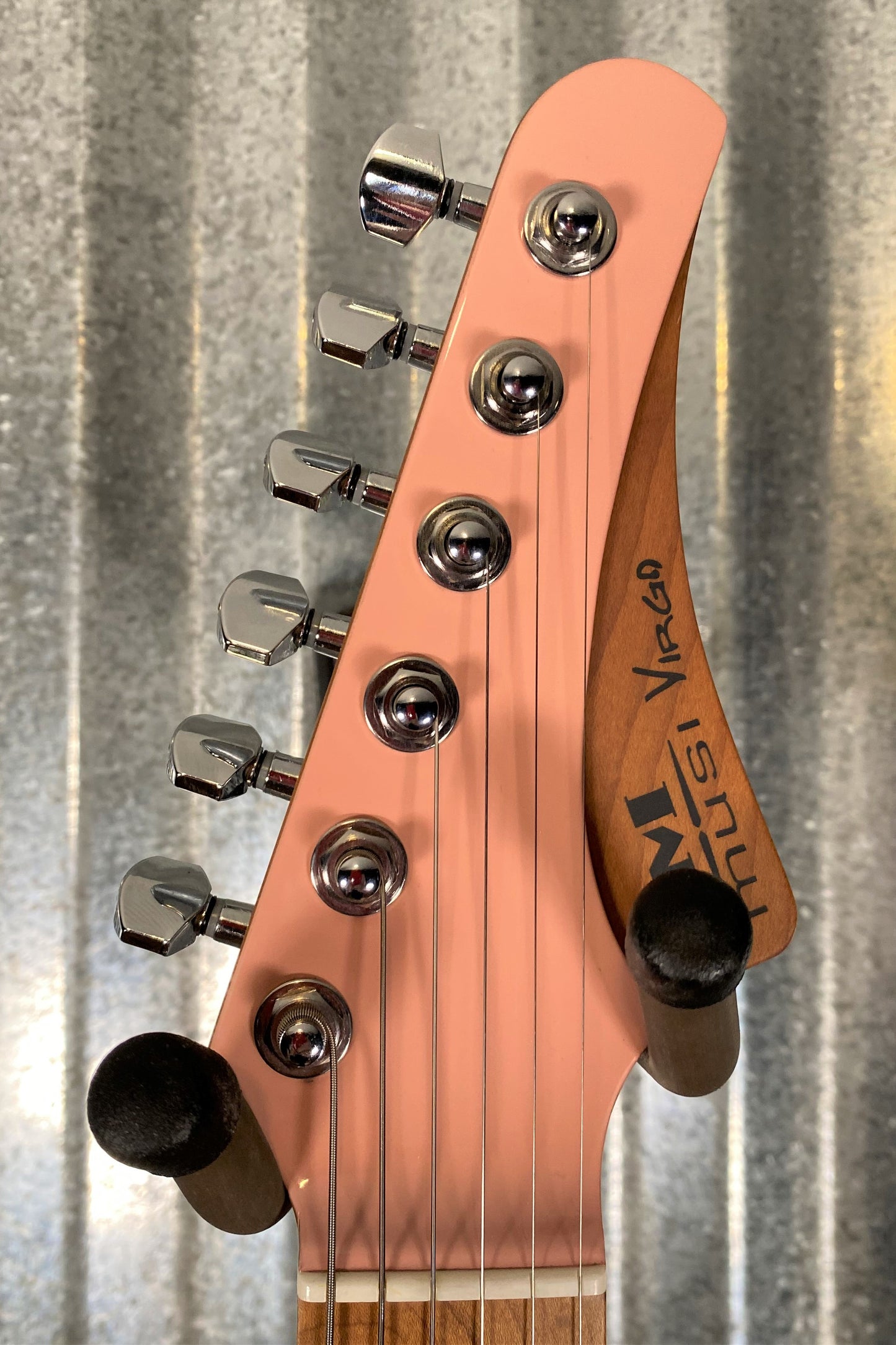 Musi Virgo Classic Telecaster Shell Pink Guitar #5044 Used