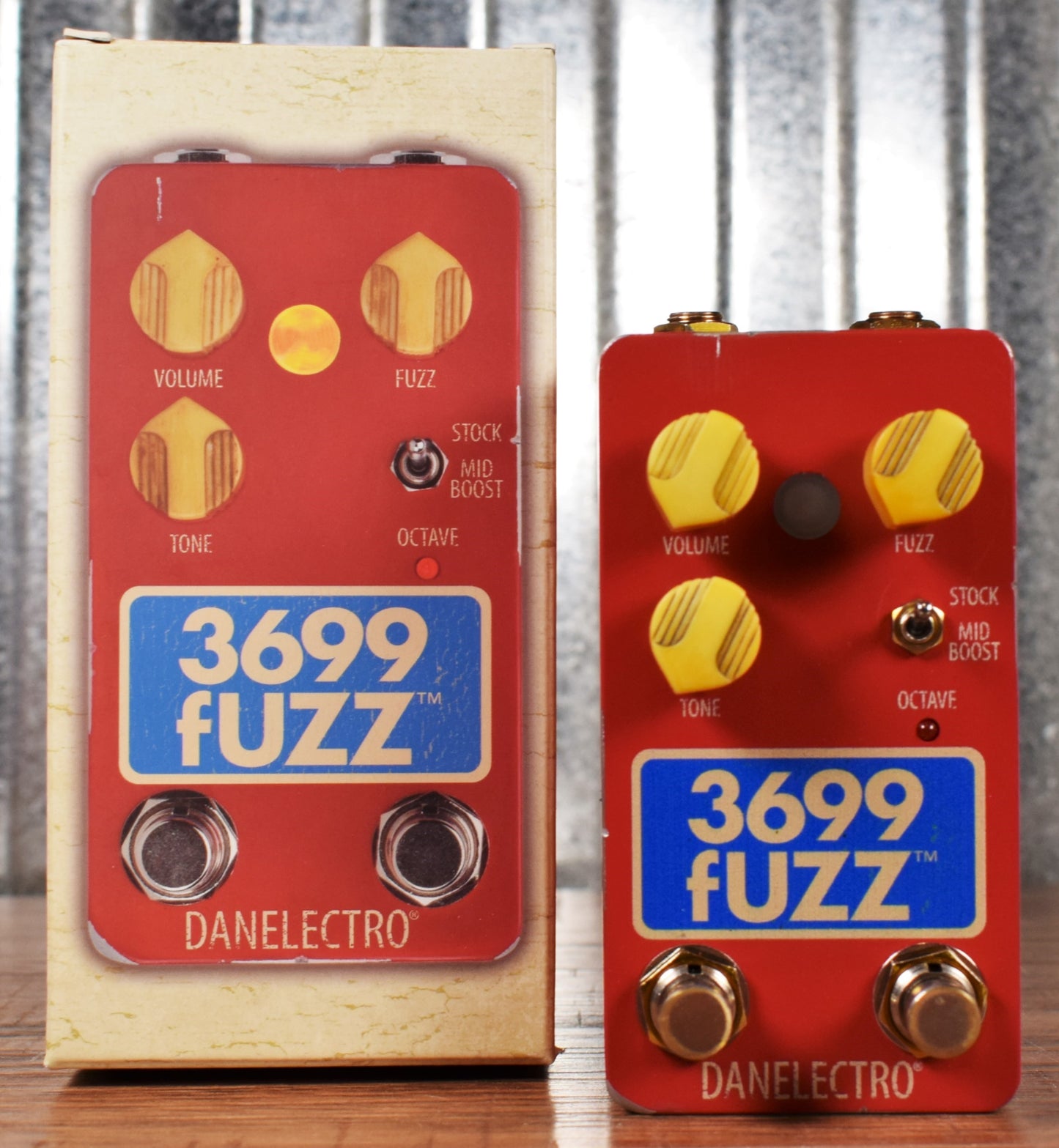 Danelectro TF-1 3699 Fuzz & Octaver Reissue Guitar Effect Pedal