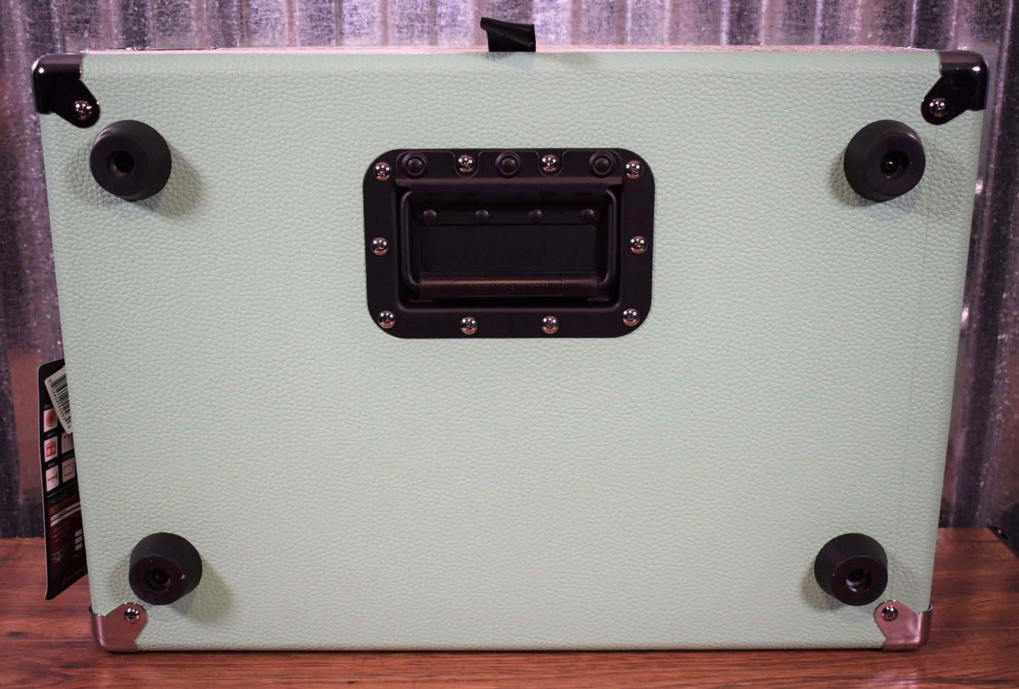 Gator Cases GR-RETRORACK-2SG 2 Space Guitar & Bass Amplifier/Effects Rack Case Seafoam Green