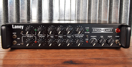Laney Ironheart Studio 15 Watt All Tube Guitar Amplifier Head Demo