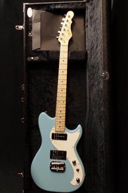 G&L USA Fallout Electric Guitar Himalayan Blue & Case 2016 #7806