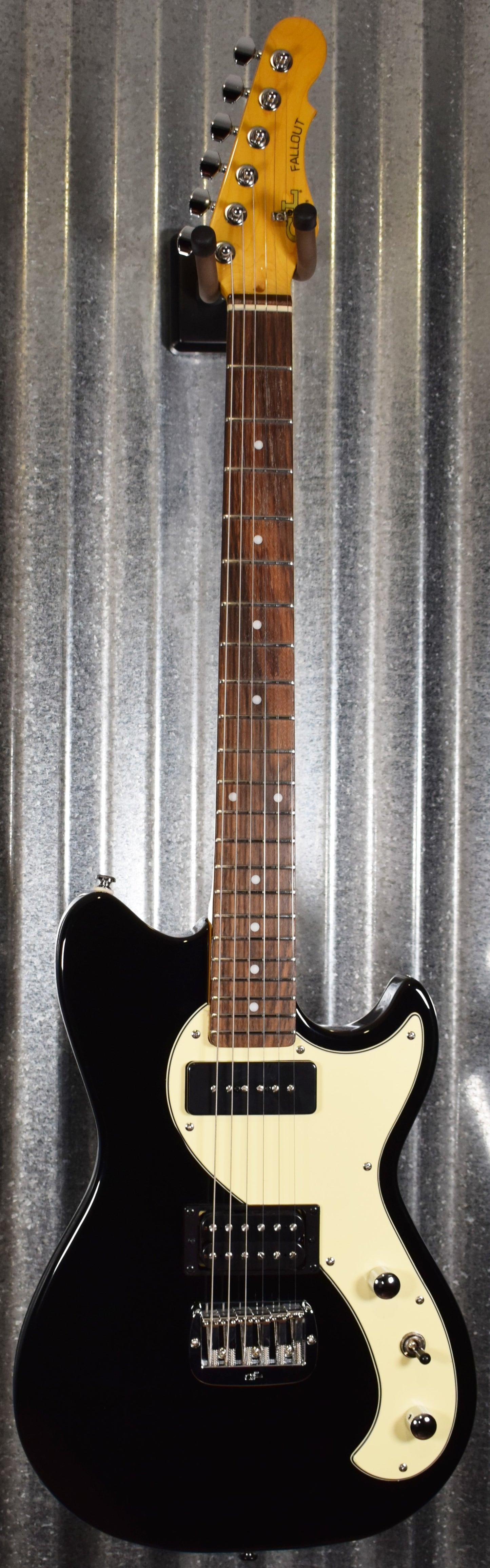 G&L Tribute Fallout Gloss Black Guitar #2322 Used