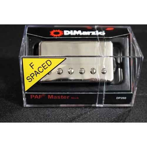 DiMarzio DP260 PAF Master Neck F Spaced Humbucker Pickup DP260FN Nickel
