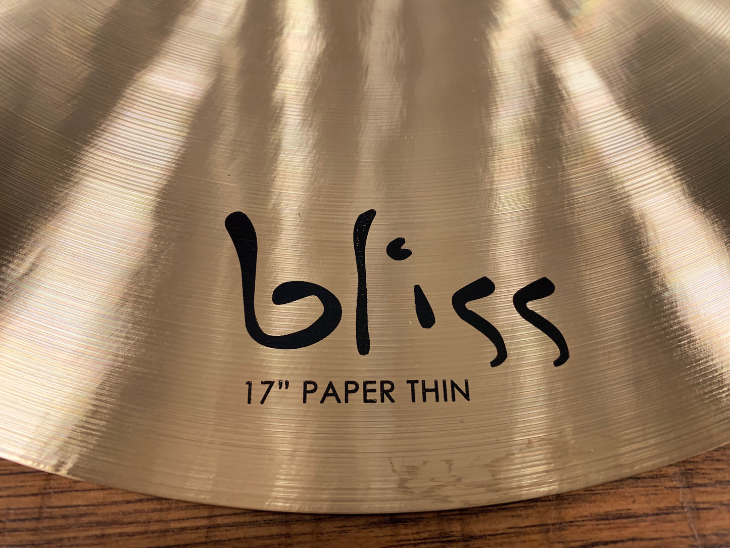 Dream Cymbals BPT17 Bliss Hand Forged & Hammered 17" Paper Thin Crash