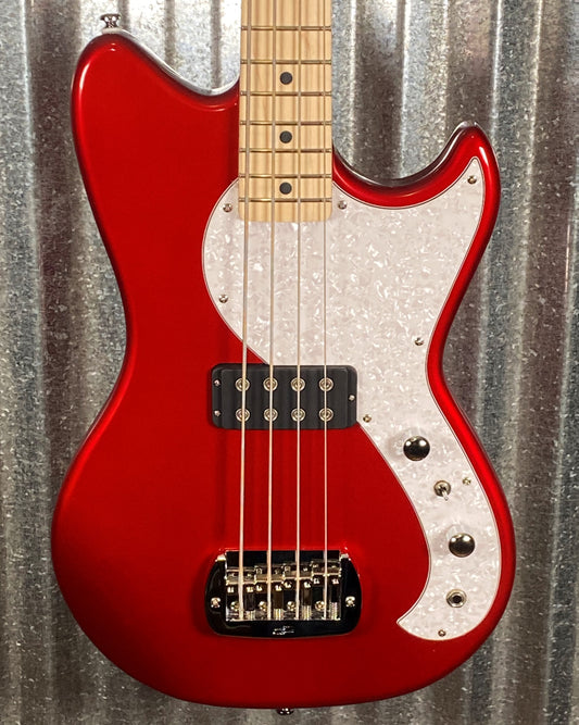 G&L Guitars Tribute Fallout Bass Short Scale 4 String Candy Apple Red #2223