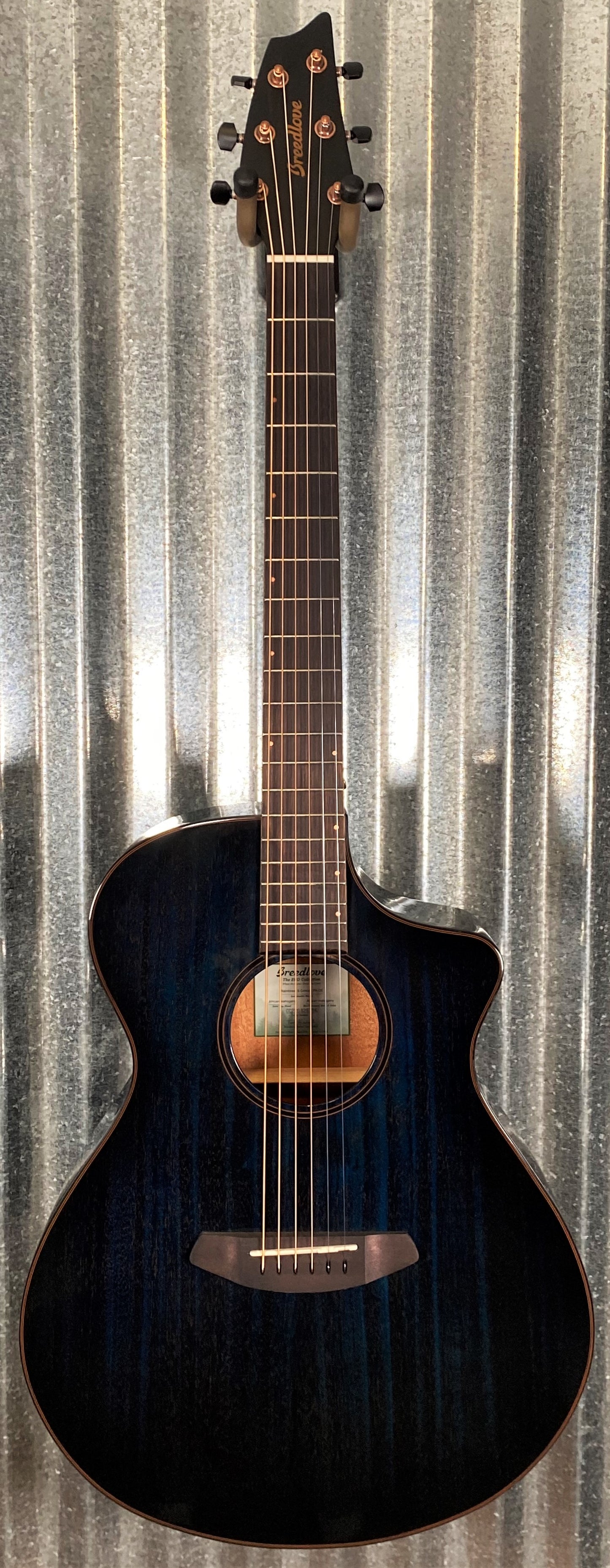 Breedlove Rainforest S Concert Papillon CE Mahogany Acoustic Electric Guitar RFCN51CEAMAM #5796