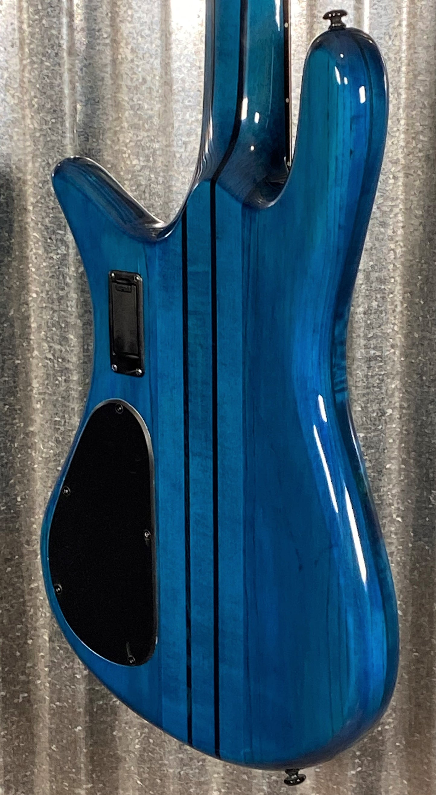 Spector NS Dimension 5 Multi Scale 5 String Bass Black & Blue Gloss & Bag NSDM5BKBL #0557