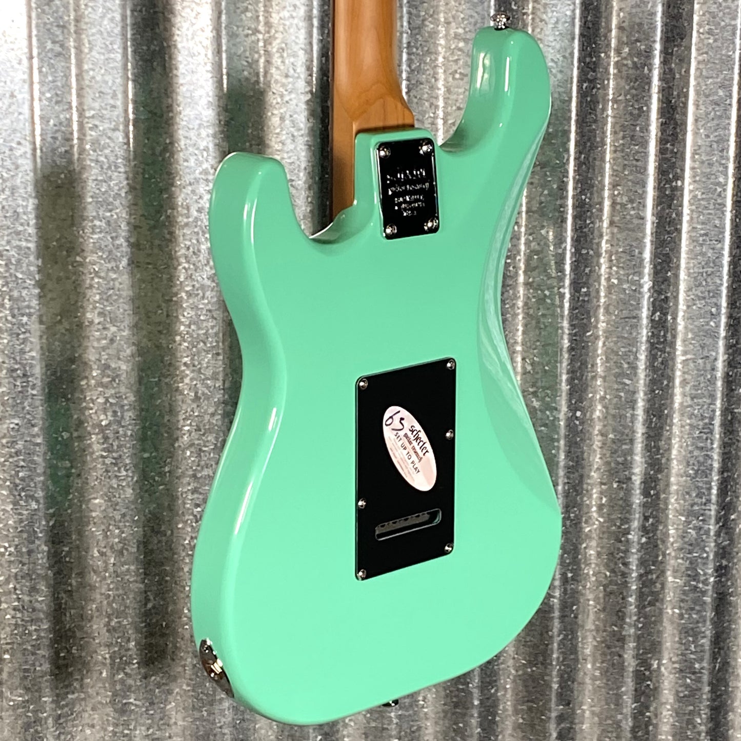 Schecter Nick Johnston Traditional Atomic Green Guitar #2785