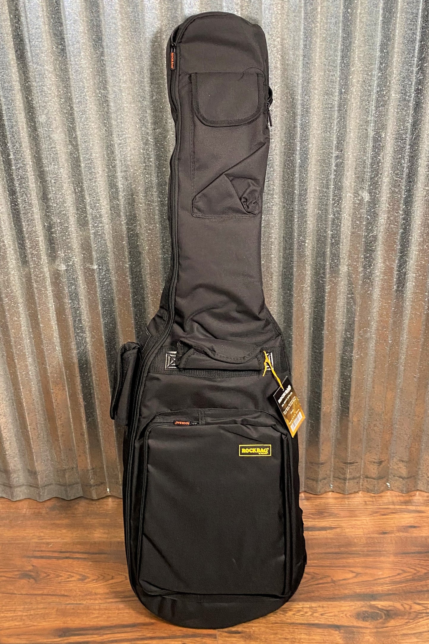 Warwick RockBass Corvette Basic Black Active Short Scale 4 String Bass & Bag #9621