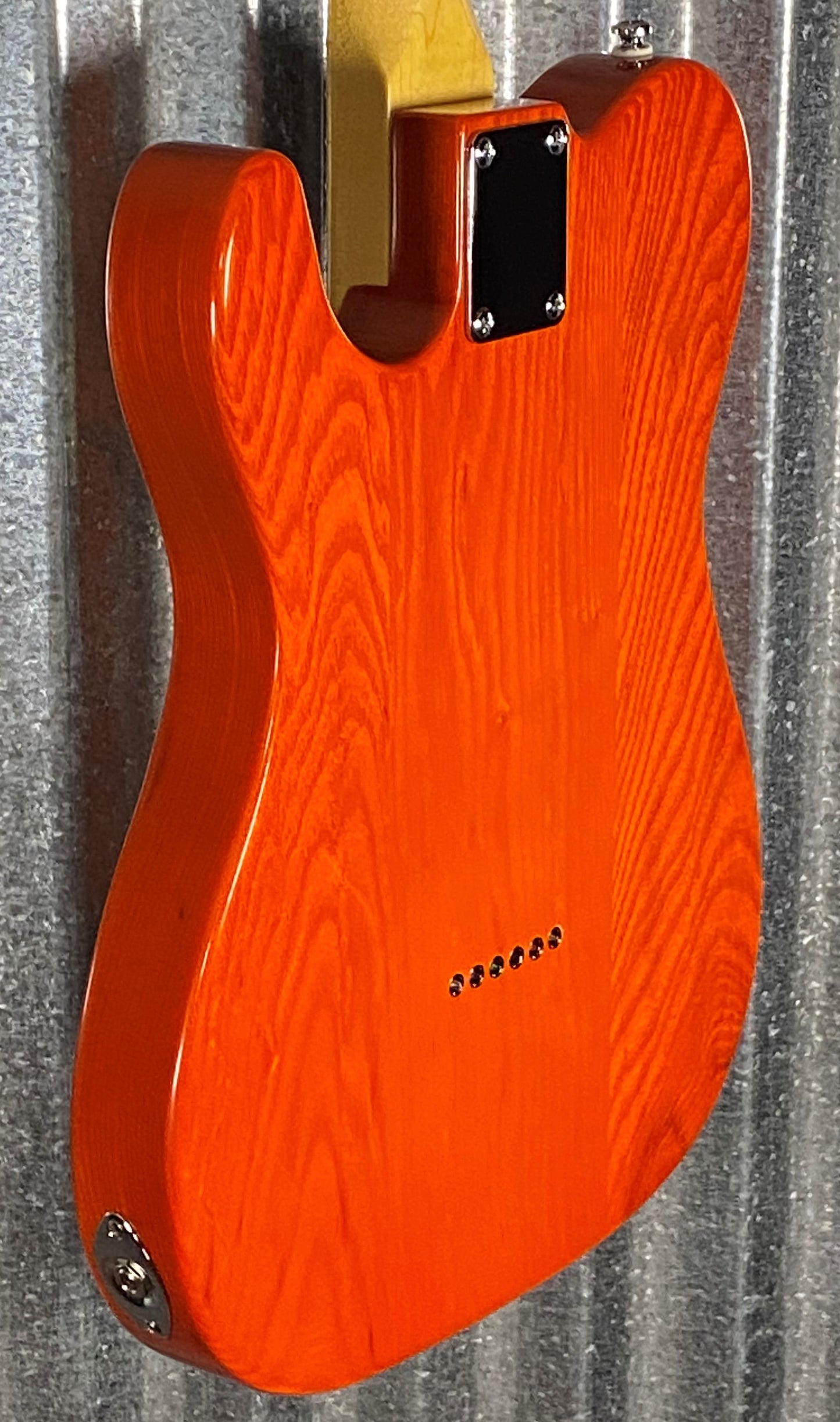 G&L Tribute ASAT Classic Bluesboy Semi Hollow Clear Orange Guitar #3939 Used