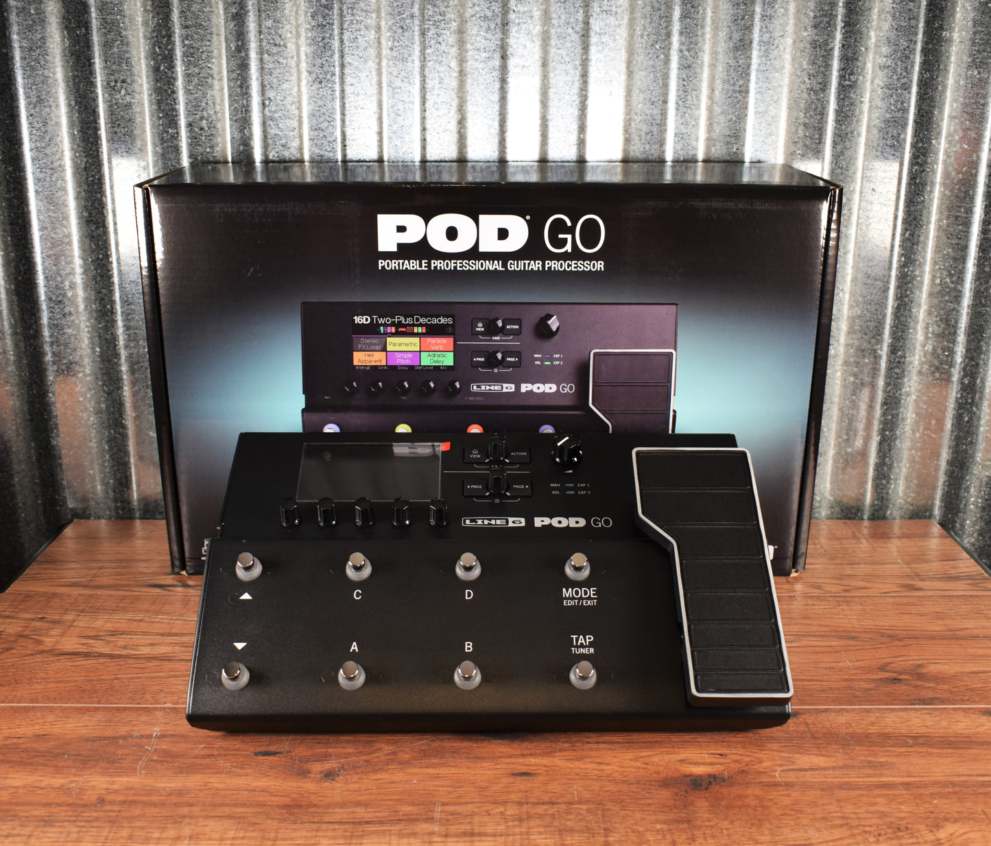 Line 6 Pod Go Multi-Effect Guitar Bass Effect Pedal Demo