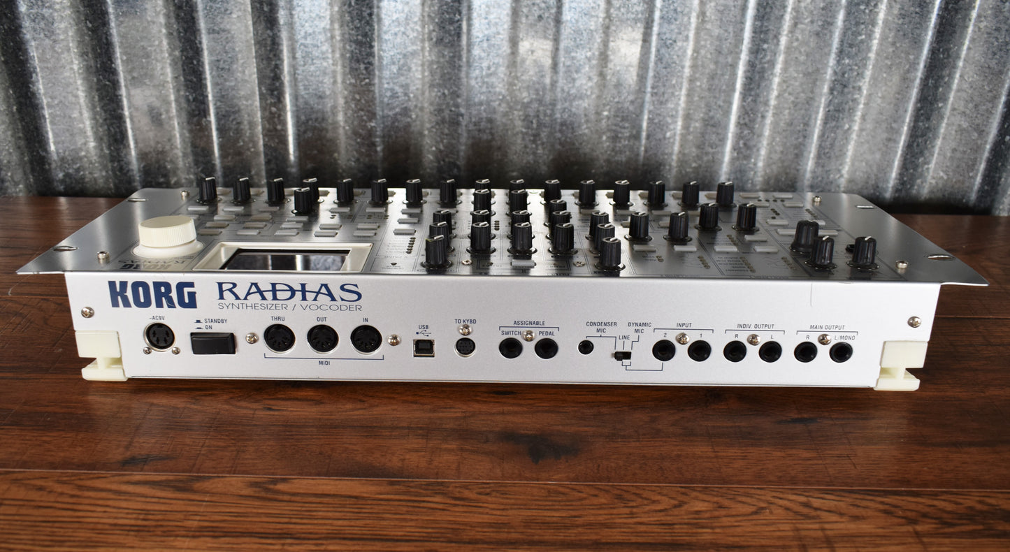 Korg Radias Virtual Analog Synthesizer Rack Module Thomas Holkenborg Used