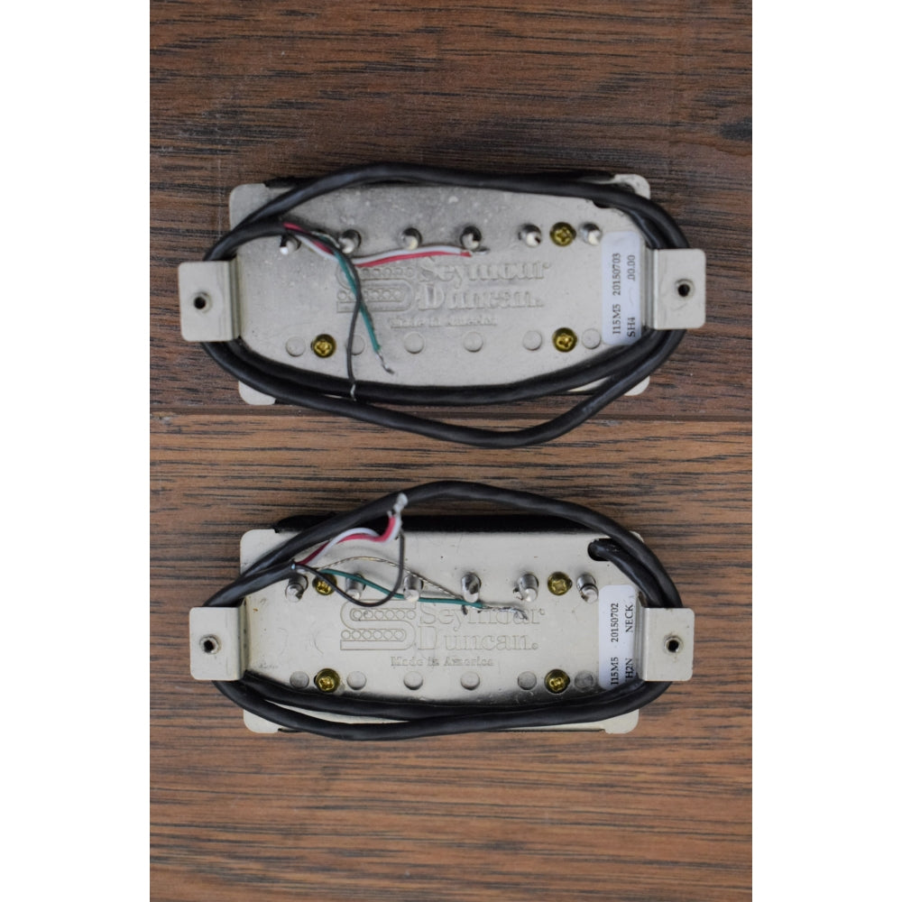Seymour Duncan Hot Rodded Humbucker Pickup Set SH-4 SH-2 Used