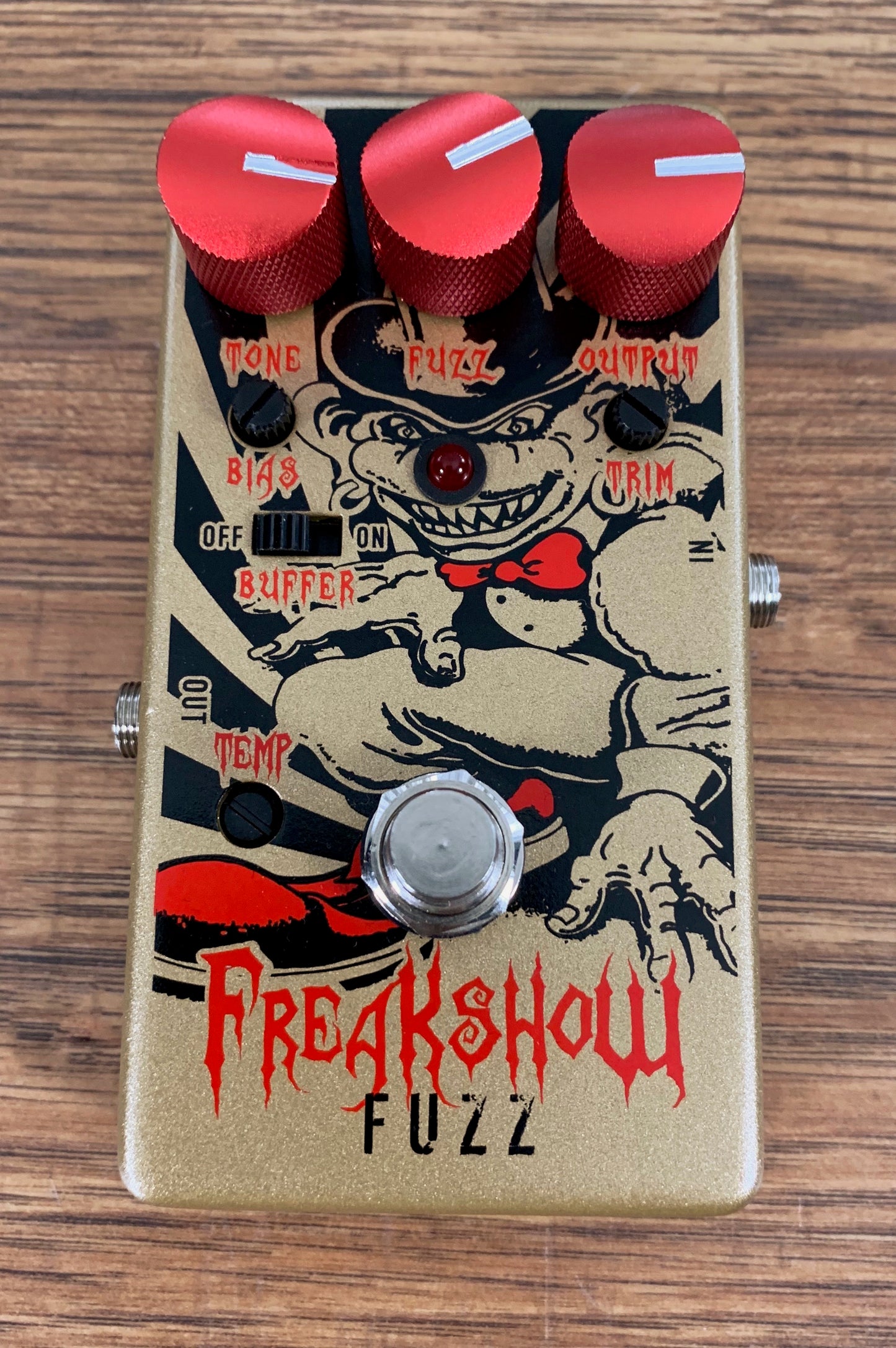 Big Joe Stompbox Company Analog Freakshow Fuzz (Germanium) B-313 Big Joe Series Fuzz Guitar Effects Pedal