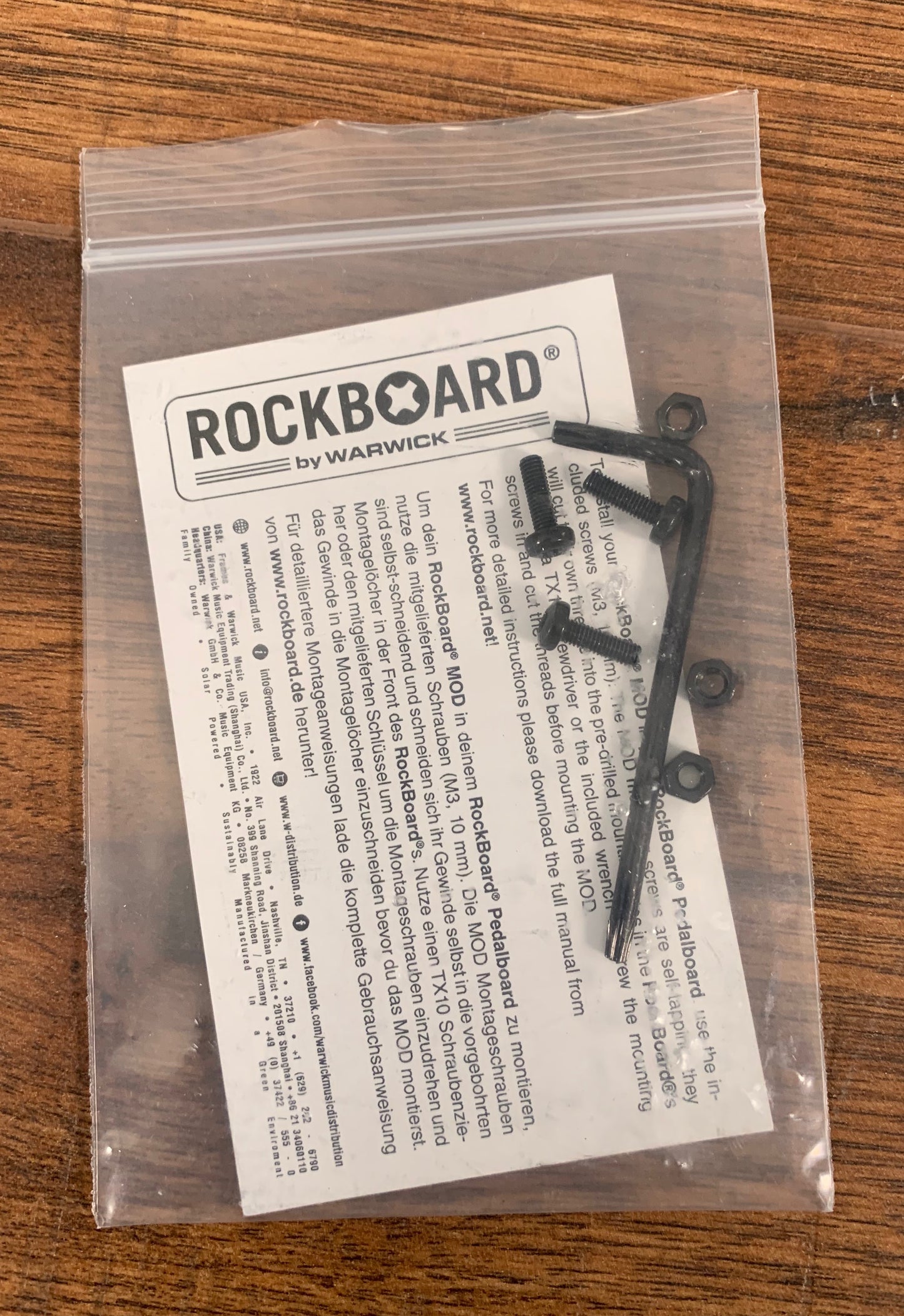 Warwick Rockboard MOD 5 TRS Direct Box DI Speaker Simulator Guitar Effect Pedalboard Patchbay Module Demo