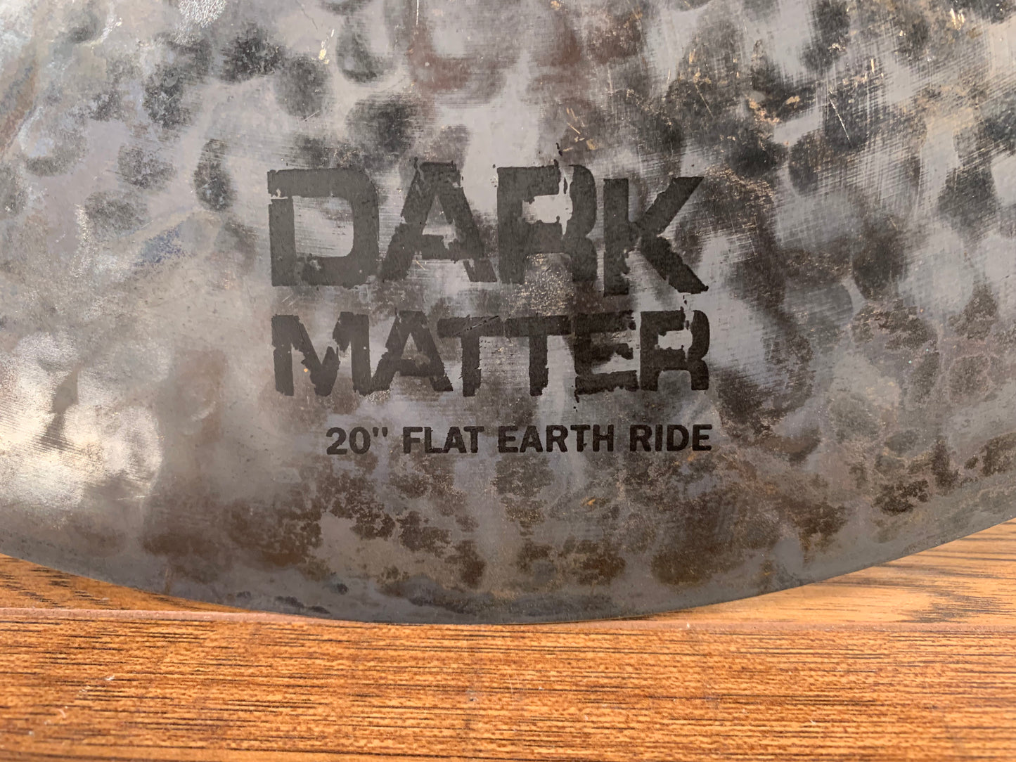 Dream Cymbals DMFE20 Dark Matter Hand Forged & Hammered 20" Flat Earth Ride Demo