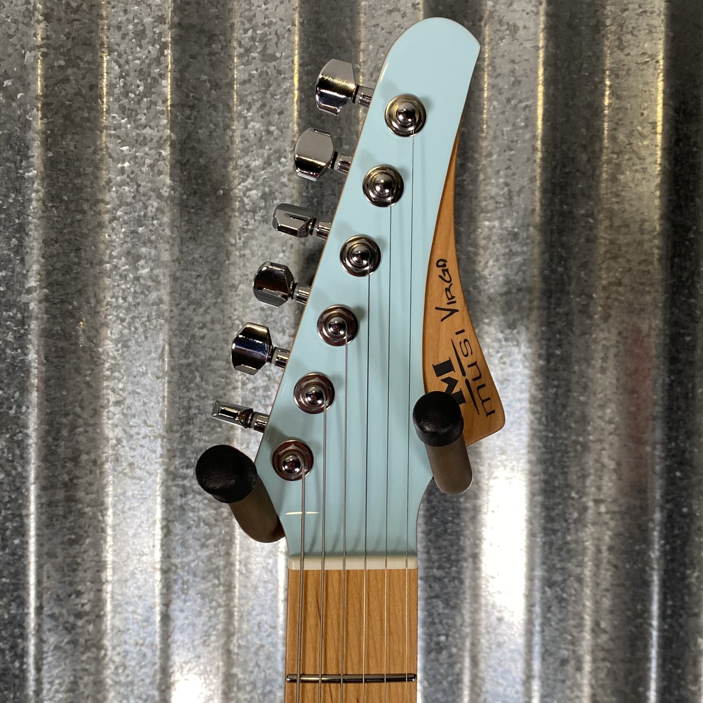 Musi Virgo Classic Telecaster Baby Blue Guitar #0629 Used