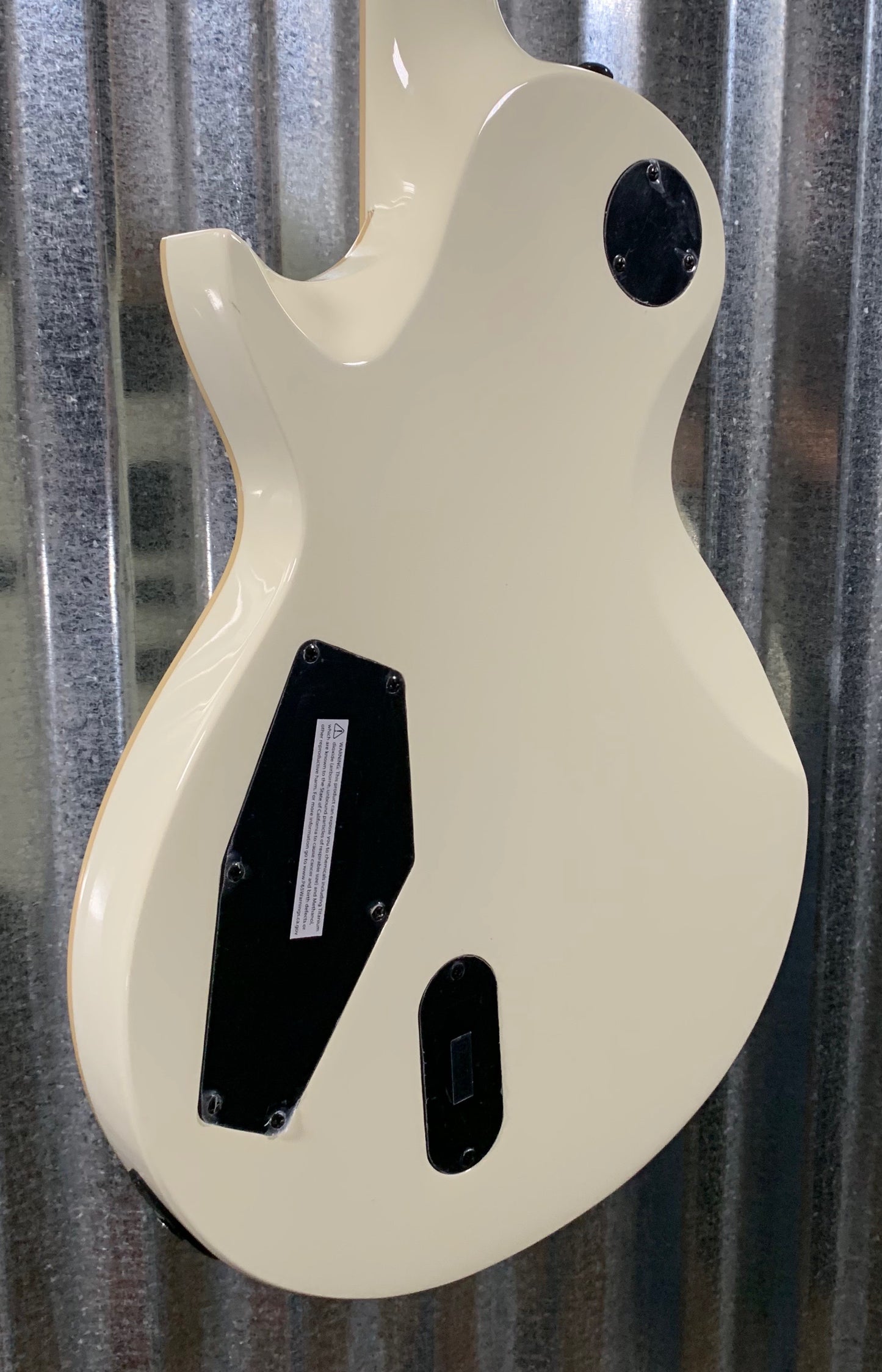 ESP LTD EC-401 Olympic White EMG Guitar & Bag LEC401OW #0554 Demo