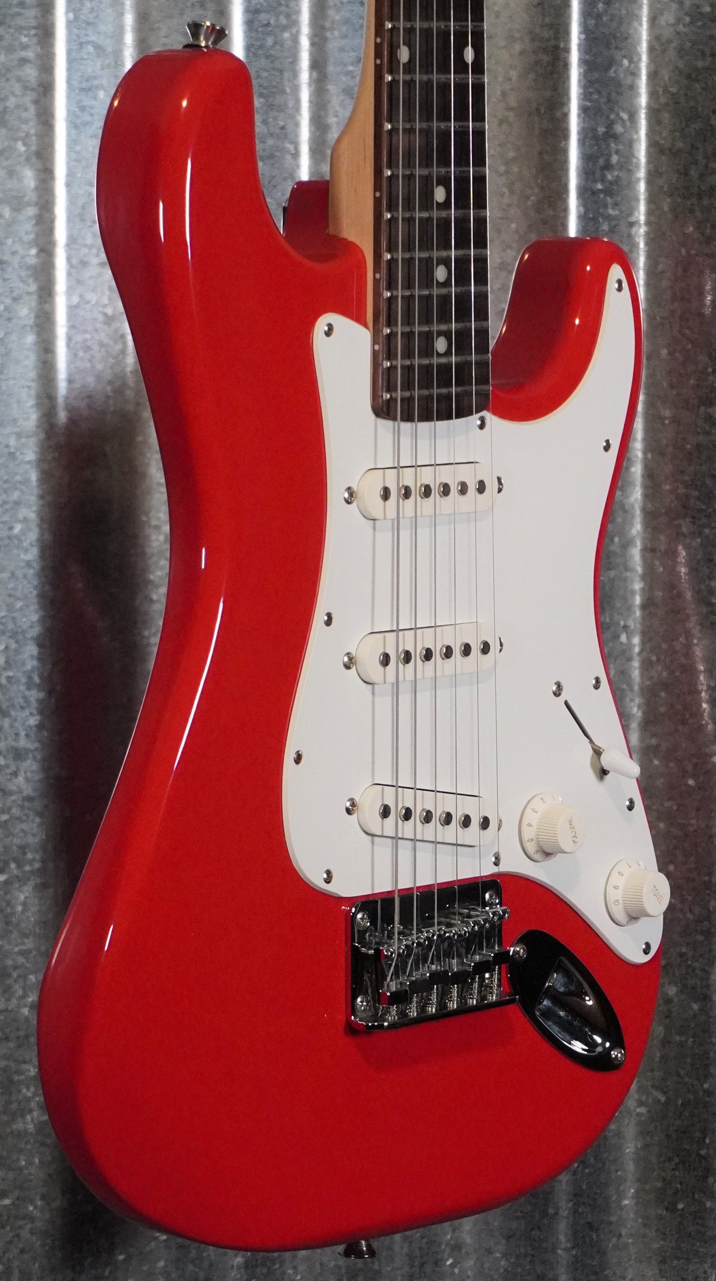 Fender Squier 3/4 Size Stratocaster Mini Dakota Red Guitar & Bag #4110 Used