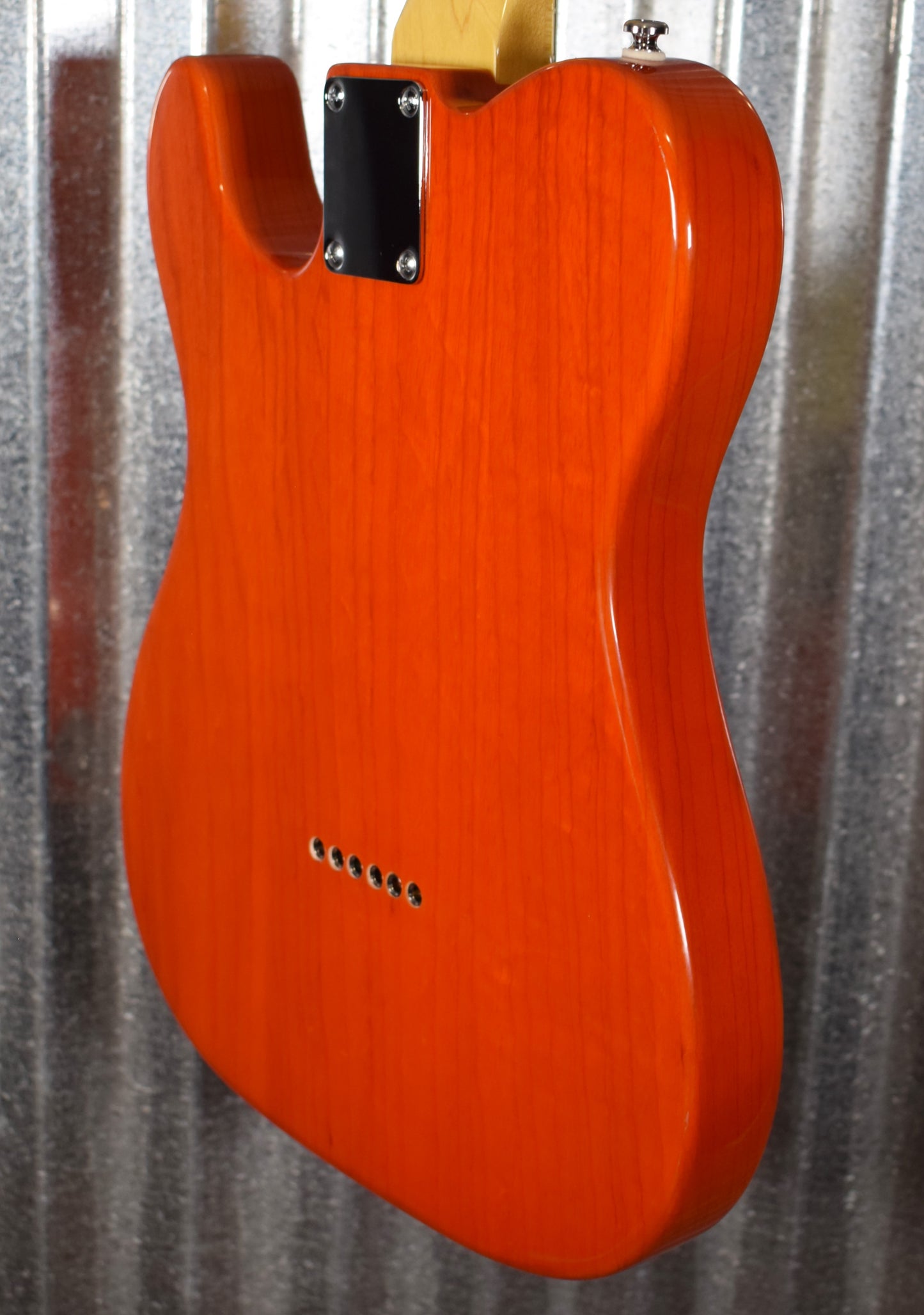 G&L Tribute ASAT Classic Clear Orange Gloss Neck Guitar #5122 Used