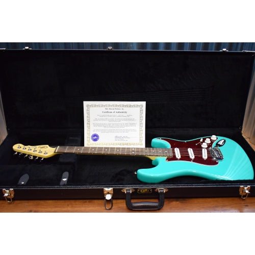 G&L Guitars USA Legacy Belair Green Electric Guitar & Case 2016 #7466
