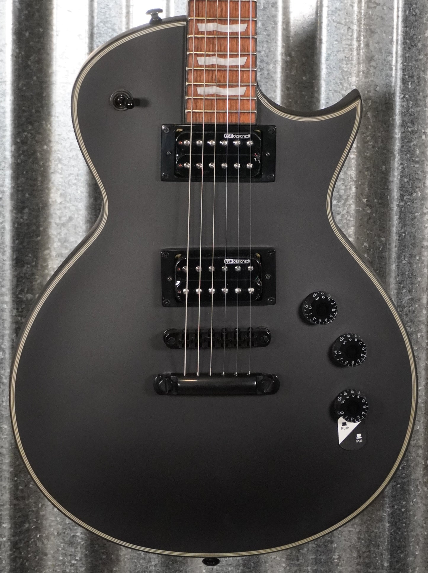 ESP LTD EC-256 EC Series Black Satin Guitar LEC256BLKS #0688