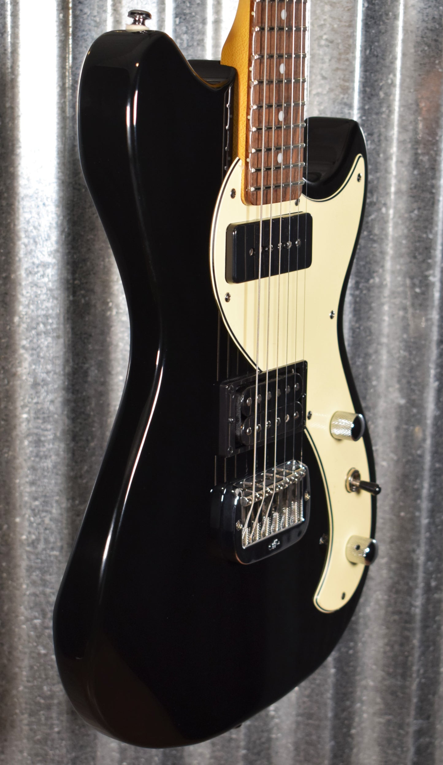 G&L Tribute Fallout Gloss Black Guitar #2322 Used