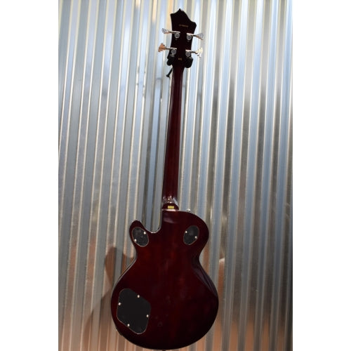 Hagstrom Swede Bass SWEB-VSB Vintage Sunburst Bass Guitar & Gig Bag #0102