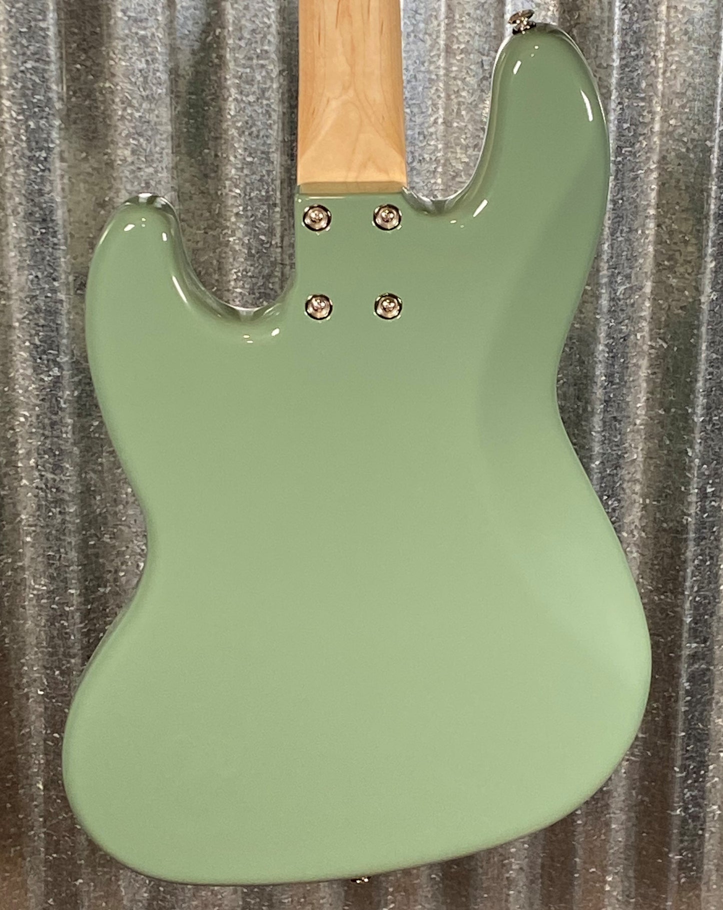 G&L USA JB Matcha Tea 4 String Jazz Bass & Bag #5114 Used