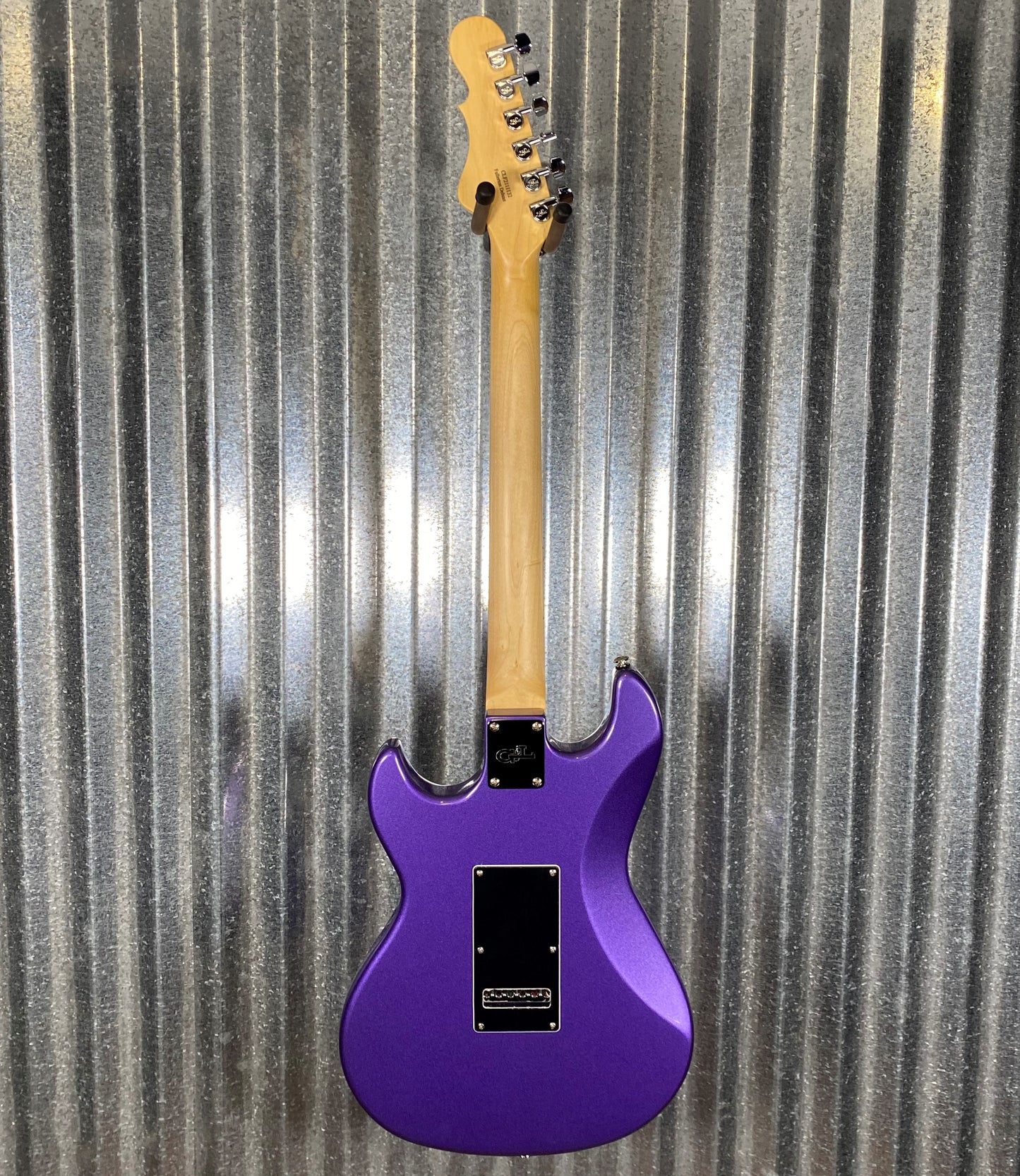 G&L USA 2022 Fullerton Deluxe Skyhawk HH Plum Metallic Guitar & Bag #1132 Used