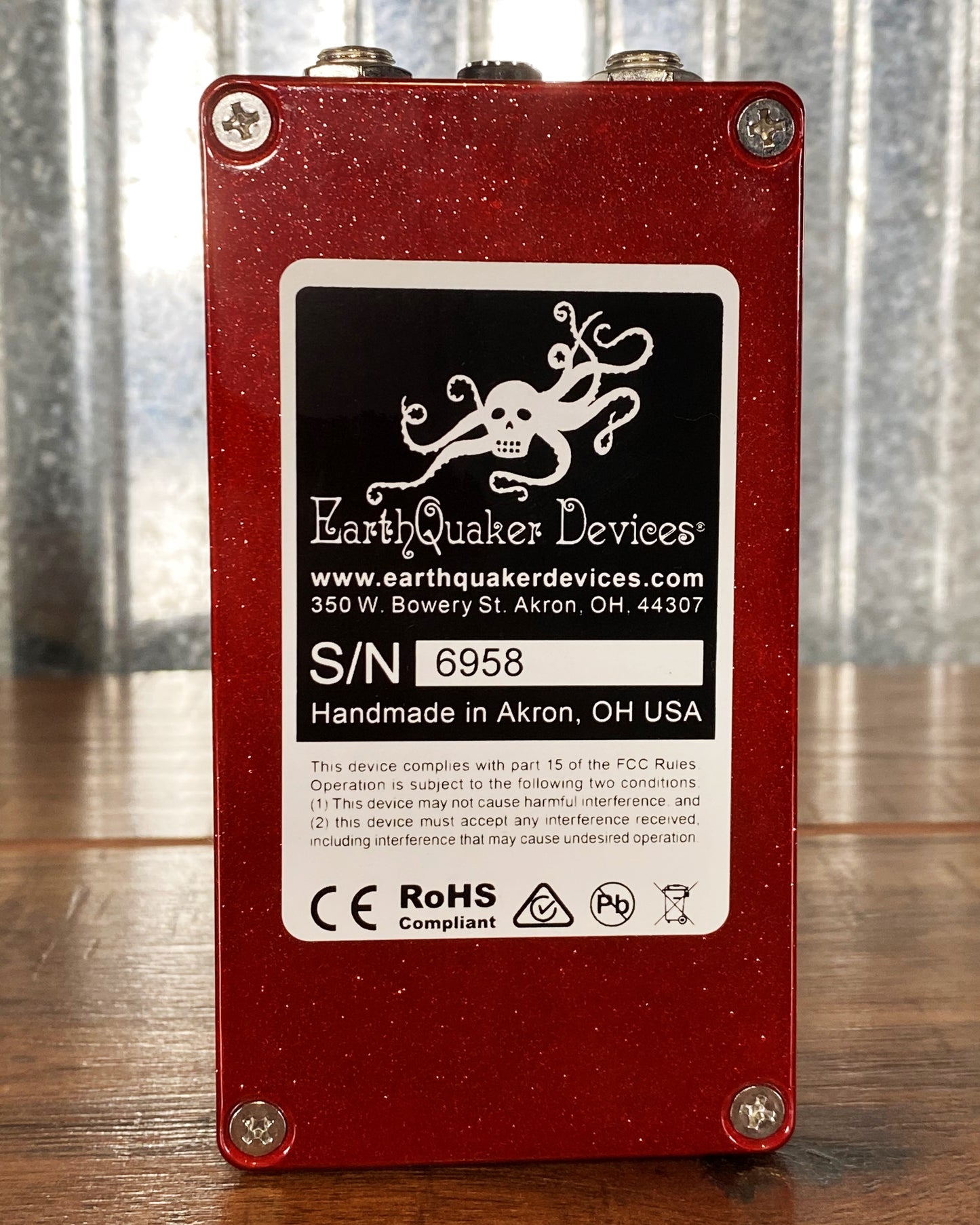 Earthquaker Devices EQD Grand Orbiter V2 Phase Machine Guitar Effect Pedal NOS