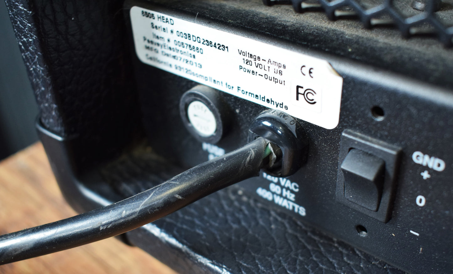 Peavey 6505 120 Watt Two Channel Tube Guitar Amplifier Head Used