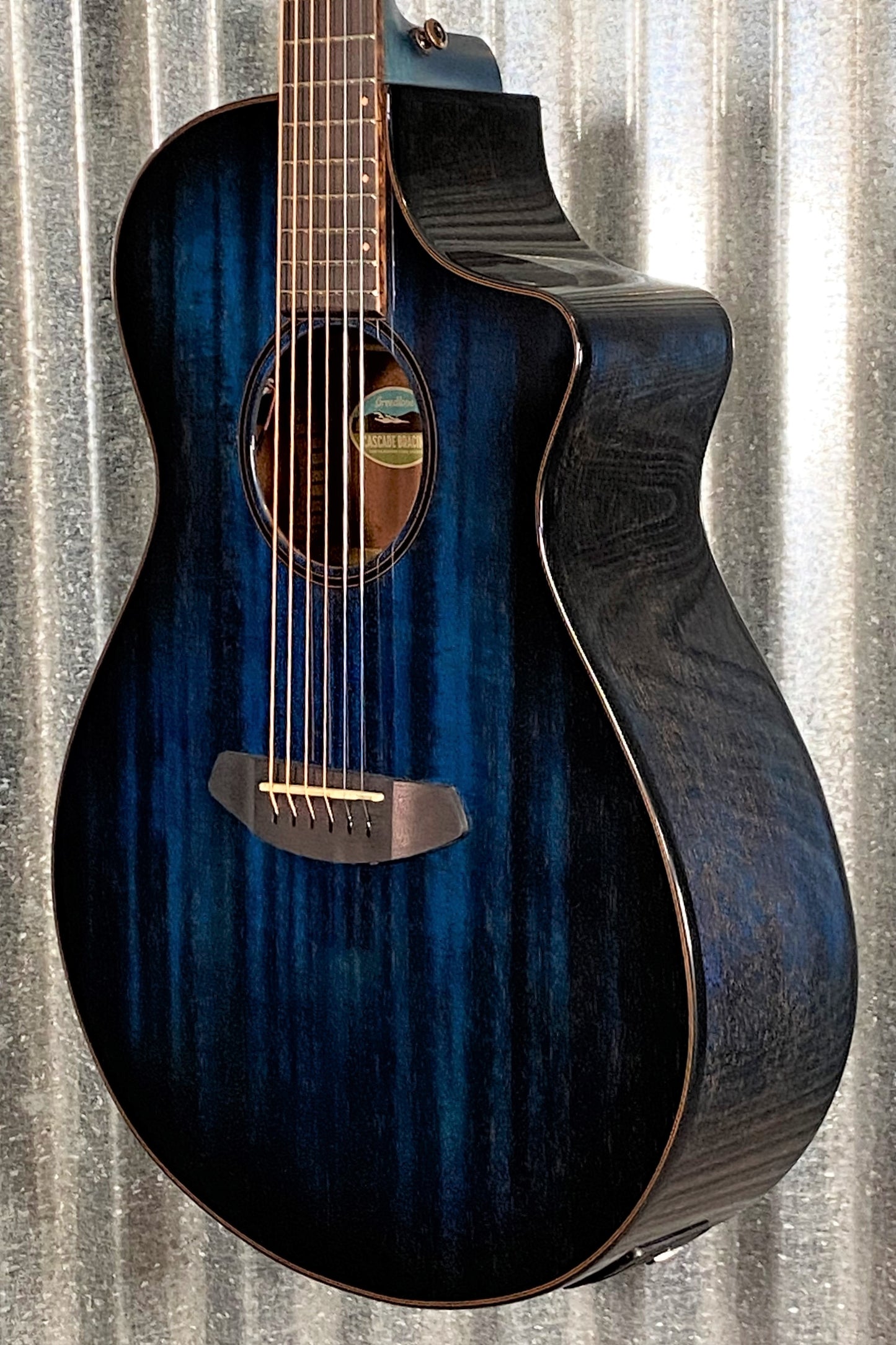 Breedlove Rainforest S Concert Papillon CE Mahogany Acoustic Electric Guitar #8002
