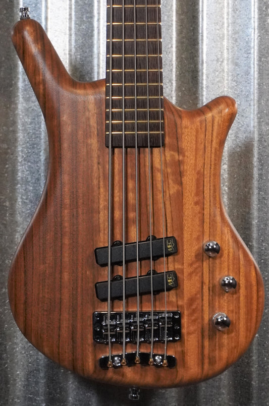 Warwick German Pro Series Thumb Bolt-On 5 String Natural Bass & Gig Bag #4722