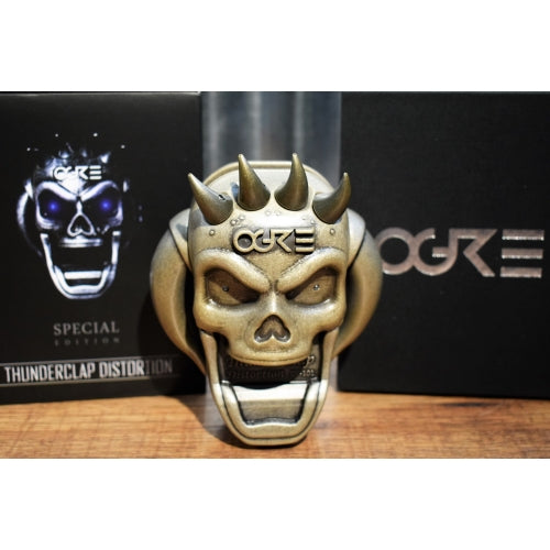 Ogre Guitar Thunderclap Distortion Special Edition Gold Effect Pedal SP0001GL