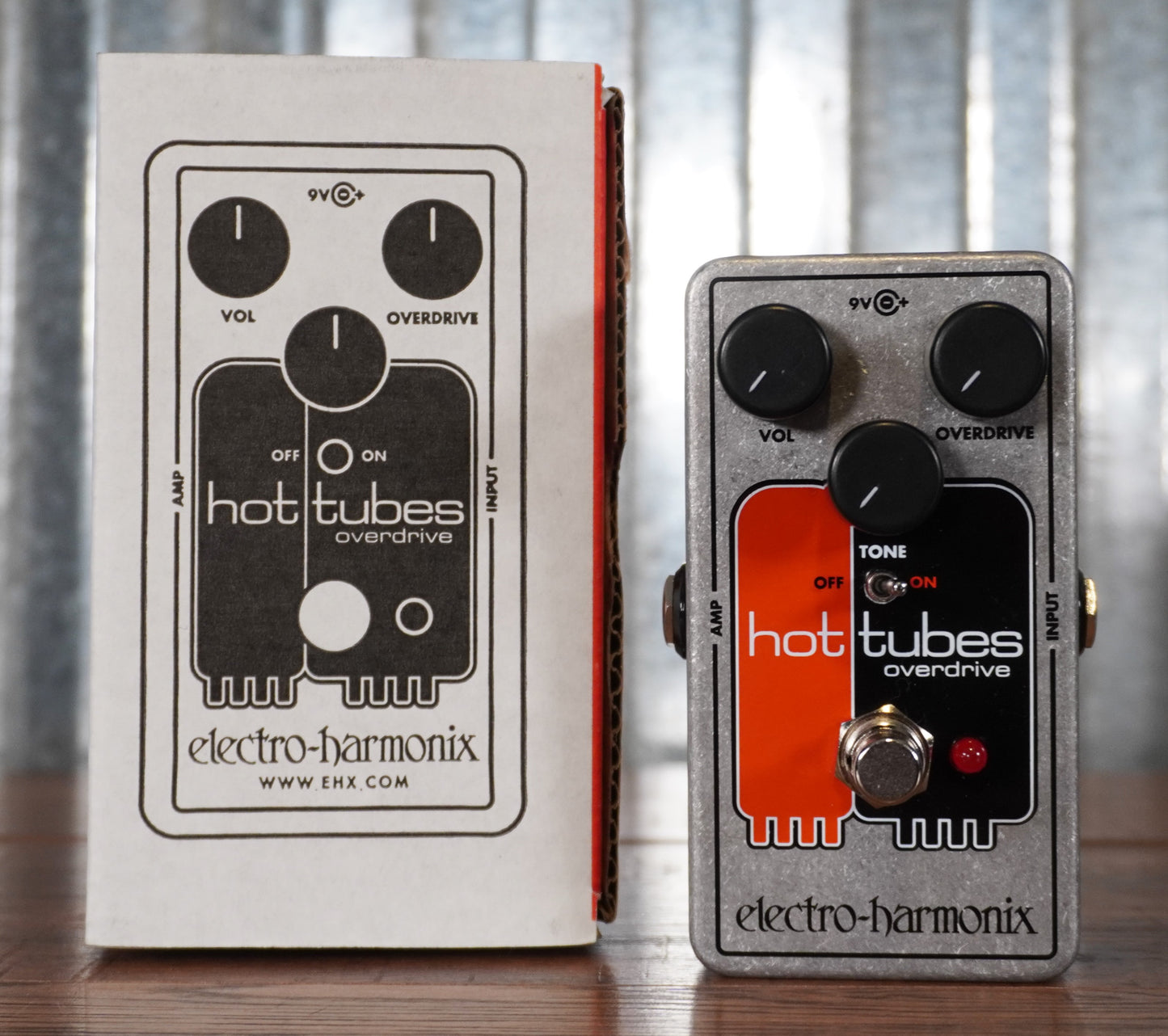 Electro-Harmonix EHX Hot Tubes Nano Overdrive Guitar Effect Pedal