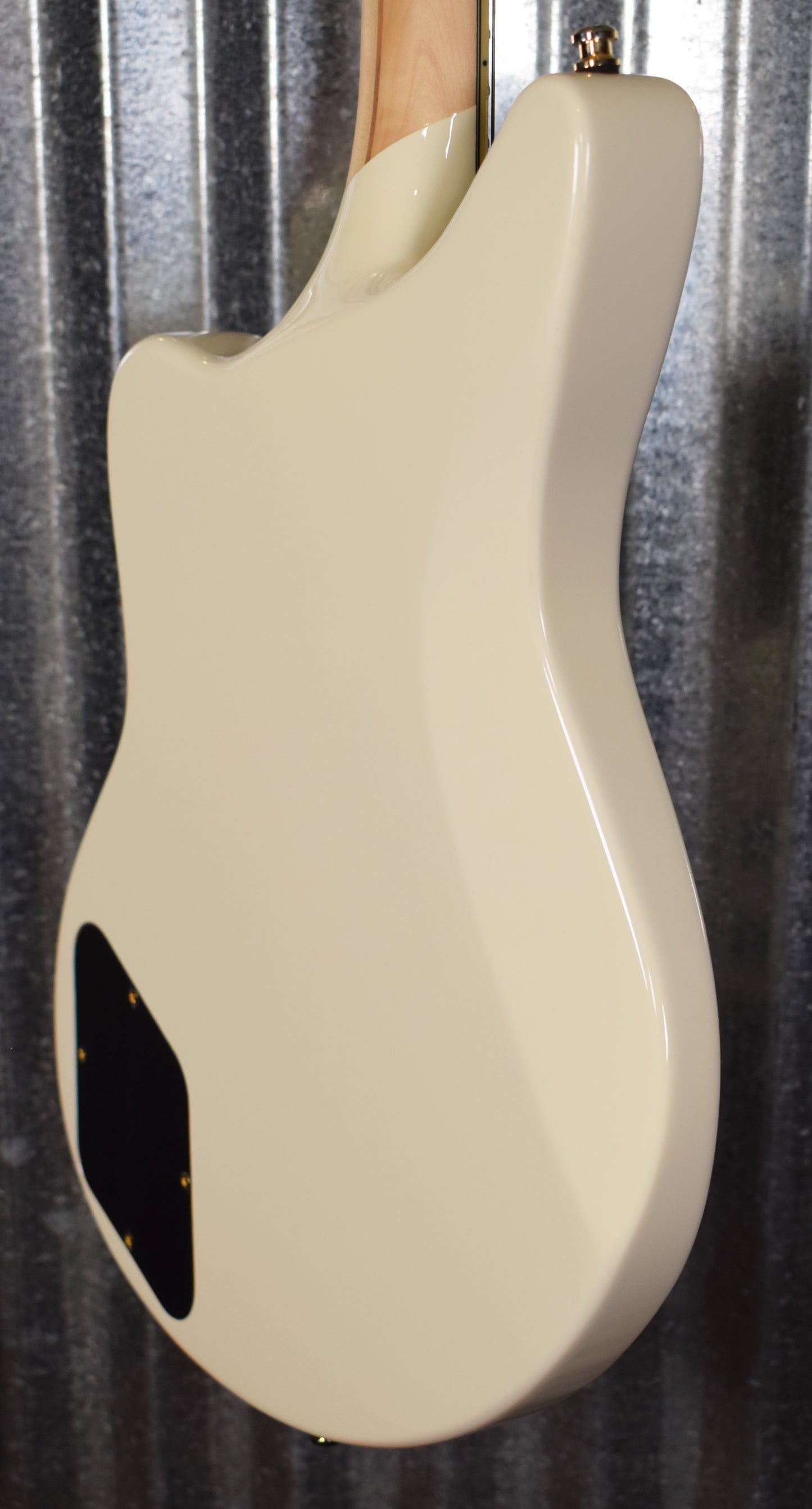 D'Angelico Deluxe Bedford Offset Vintage White Guitar & Case #0334
